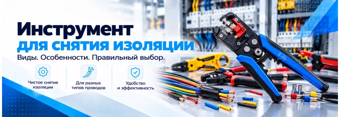 Инструмент для снятия изоляции с проводов: виды, применение и советы по выбору