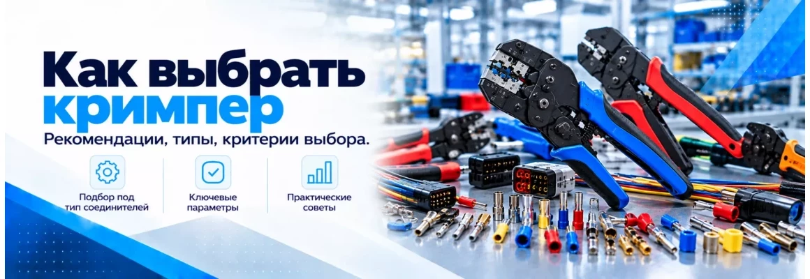Как выбрать кримпер: технический гид по выбору обжимного инструмента для профессионалов
