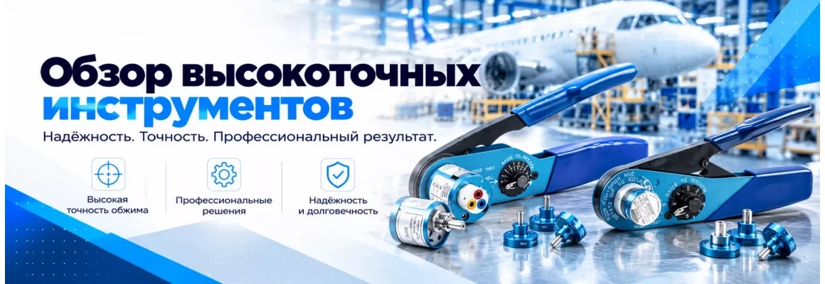 Обзор лучших высокоточных инструментов для электромонтажных работ в авиационном строительстве